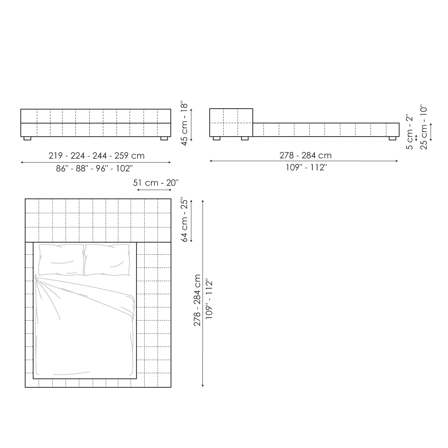 Squaring penisola variante B