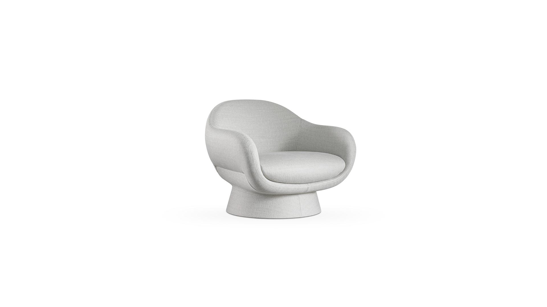 Boolean armchair - covered base