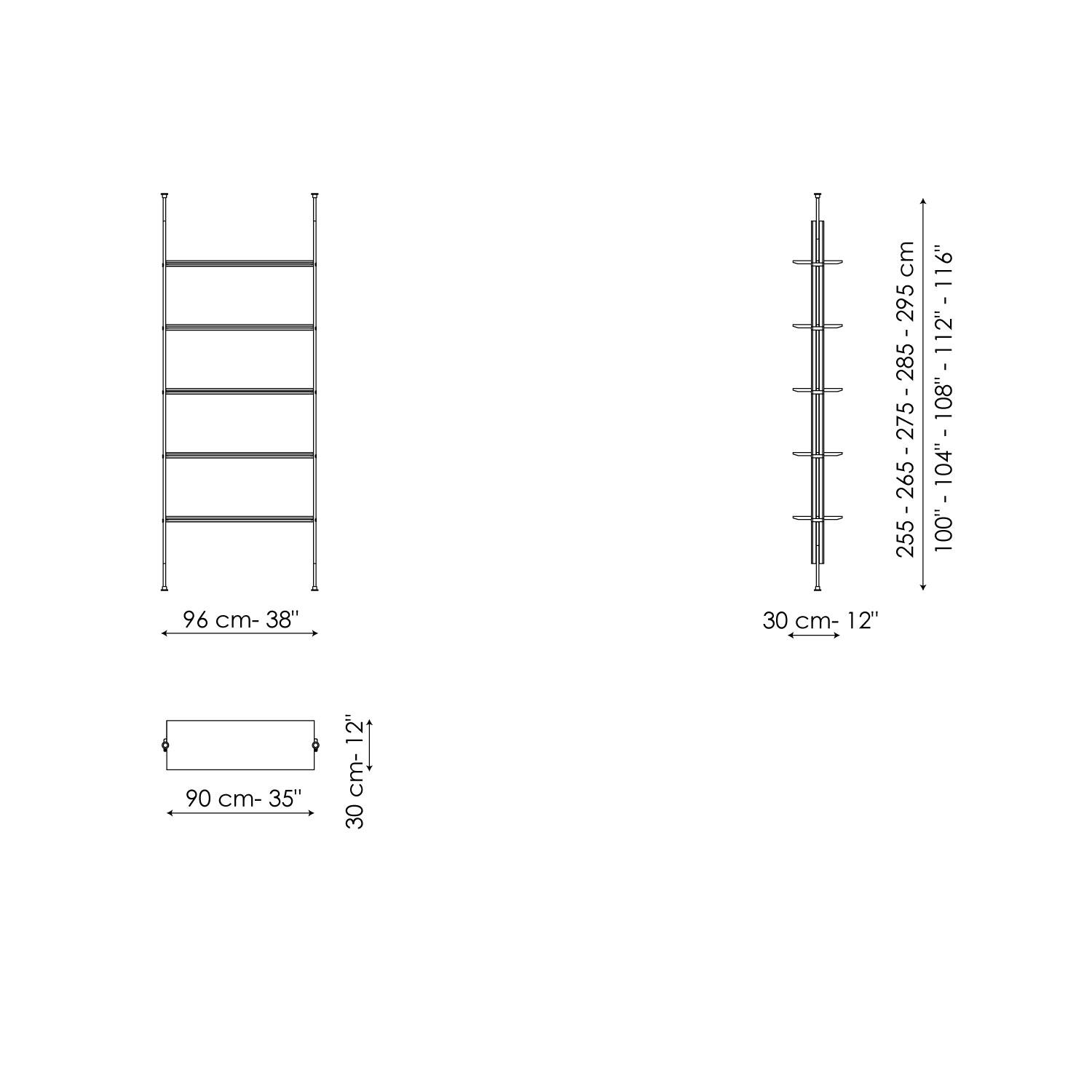 Ceiling fixing 1 module