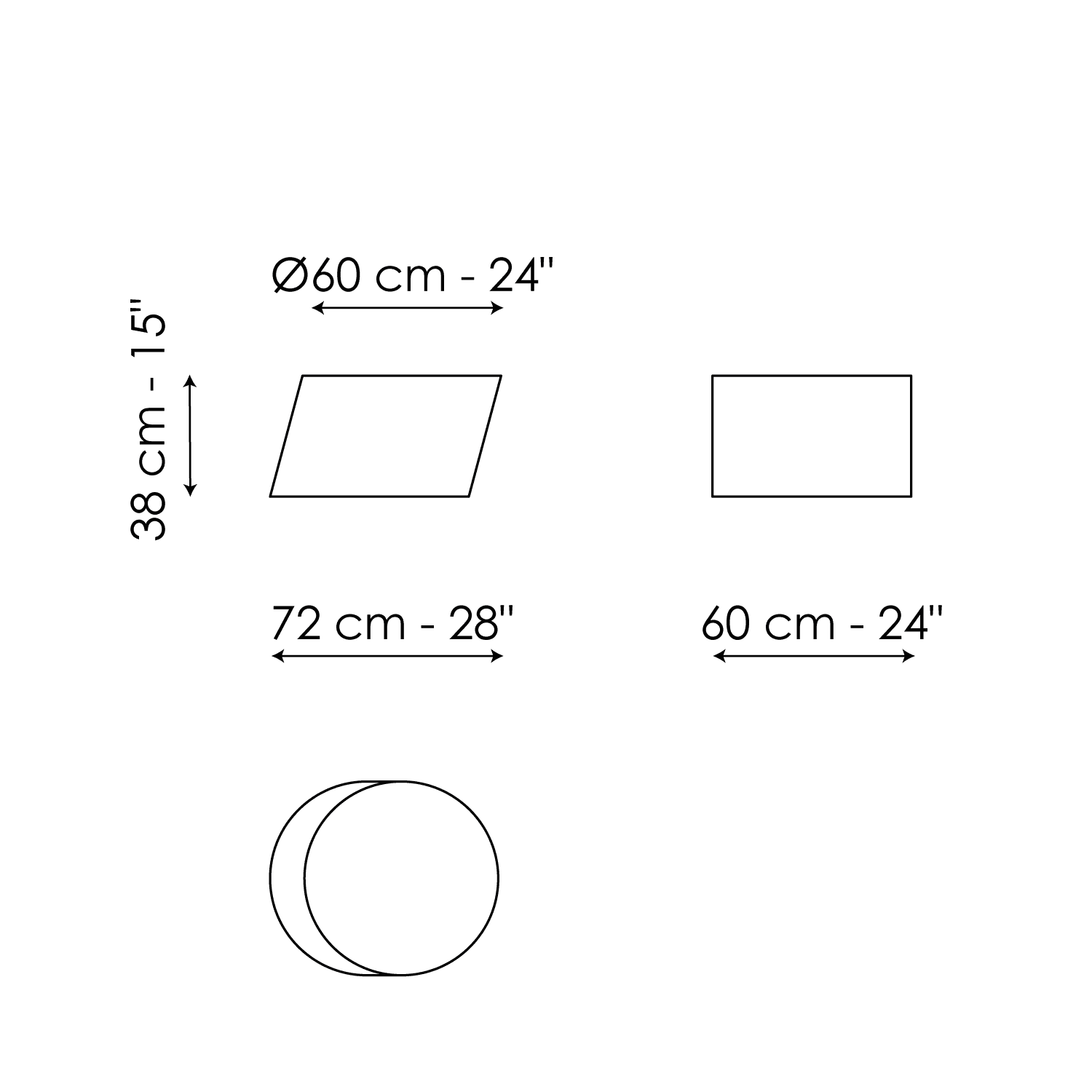 Pisa medium - monolith version
