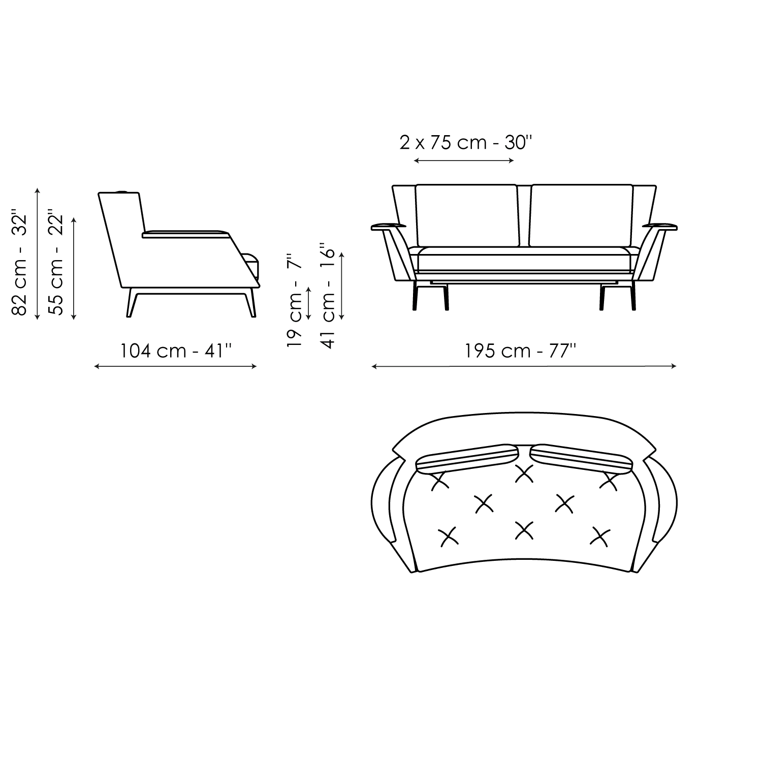 Lovy hi - divano 195