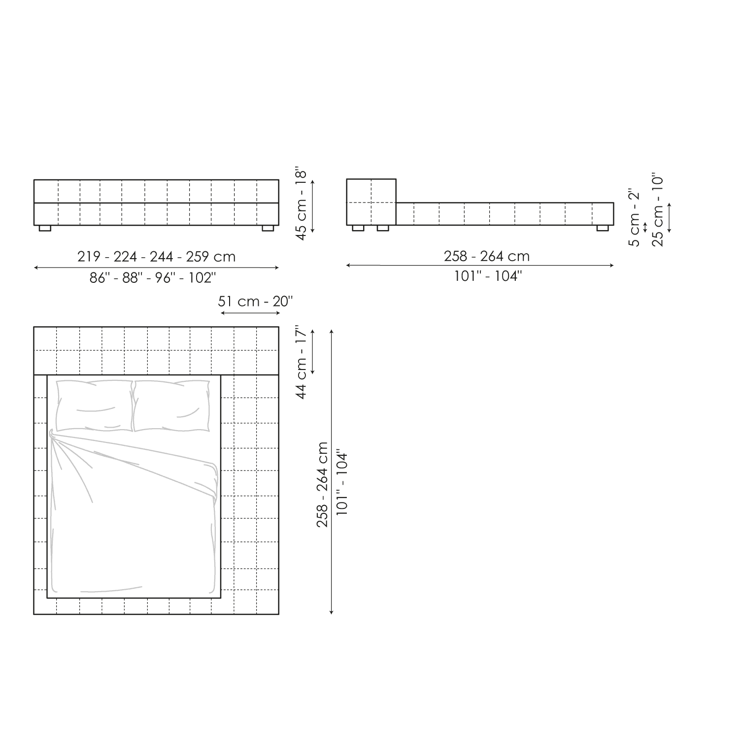 Squaring penisola variante A