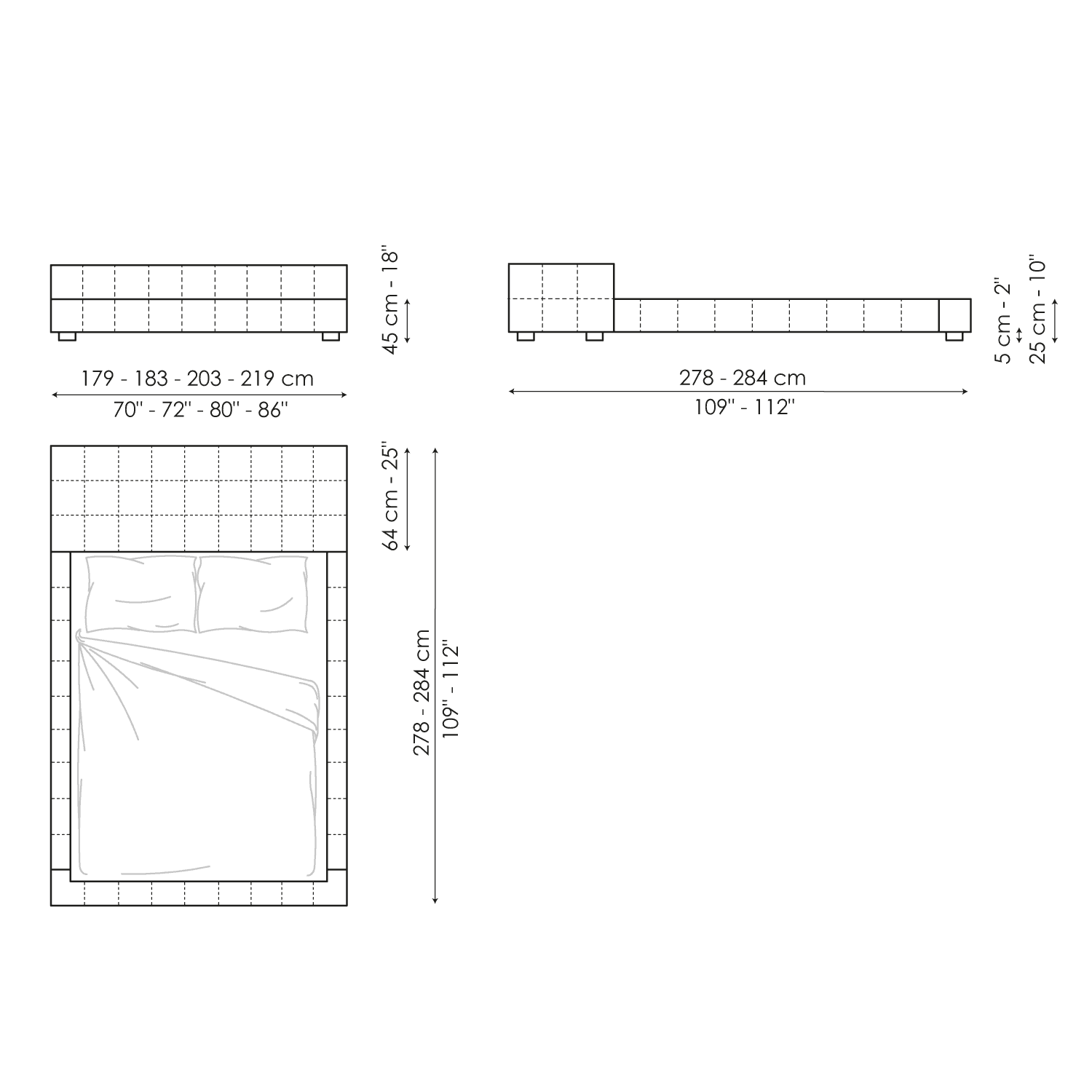 Squaring isola alta variante B