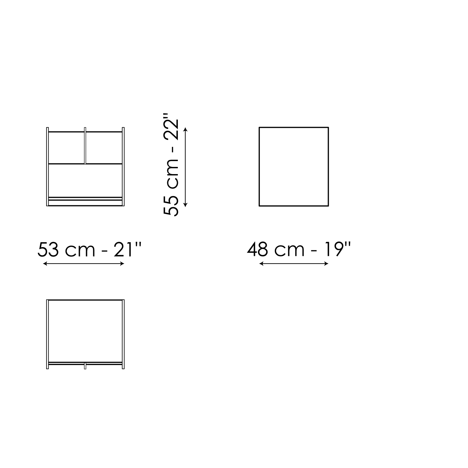 Aureo Низкая тумба