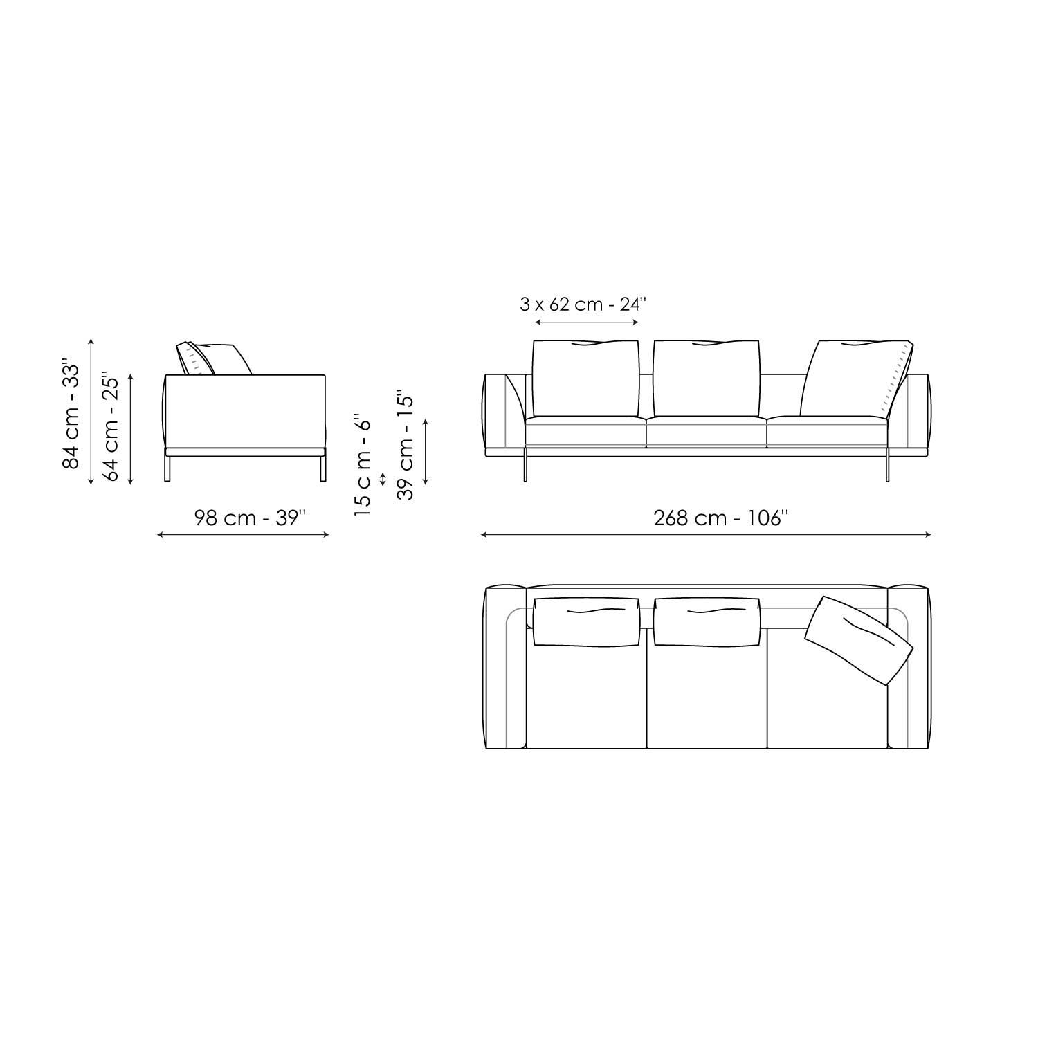 Sofa 268