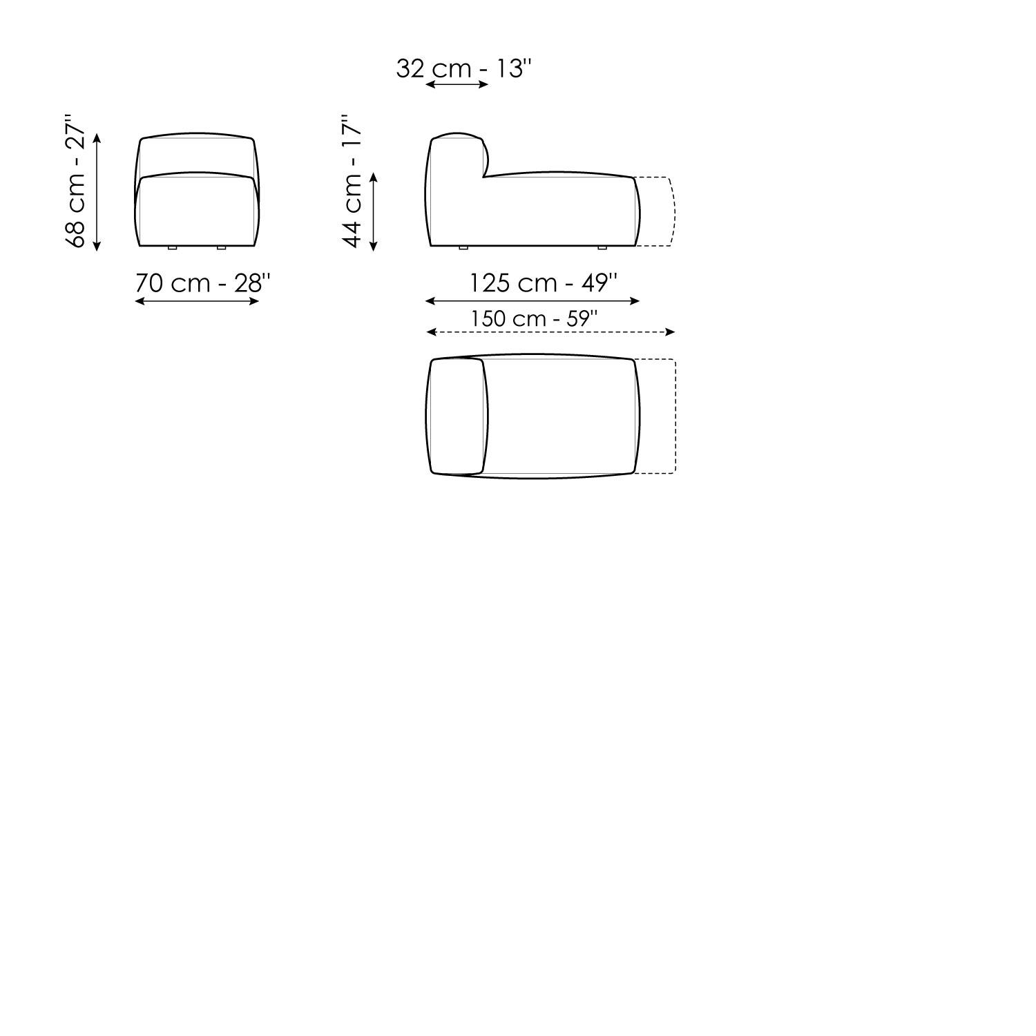Central section movable