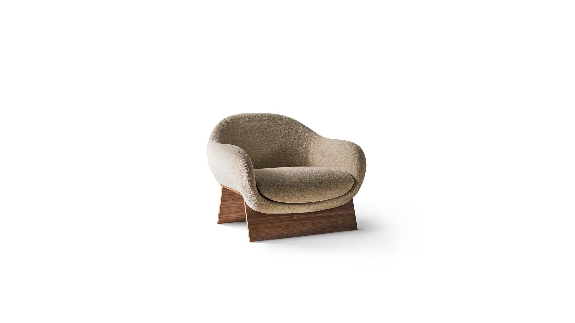 Boolean armchair