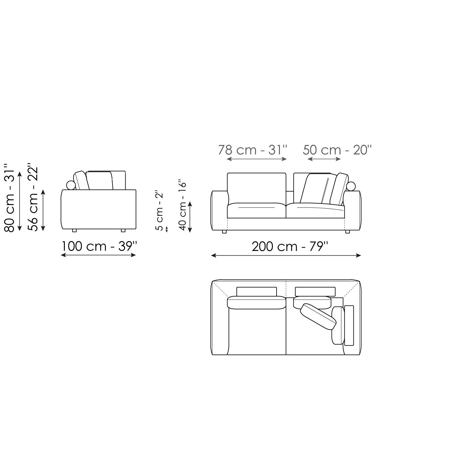 Ecksofa 200