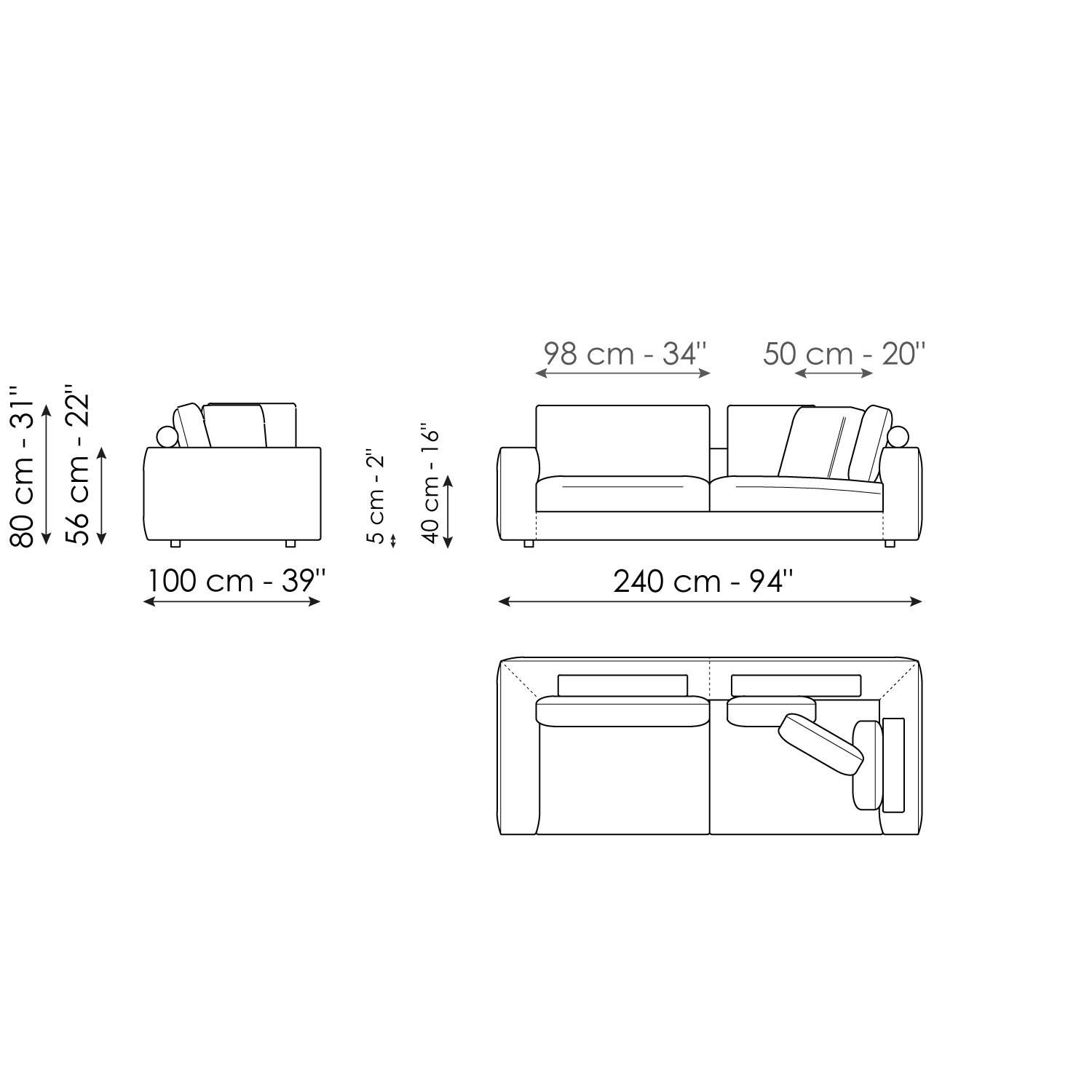 Ecksofa 240