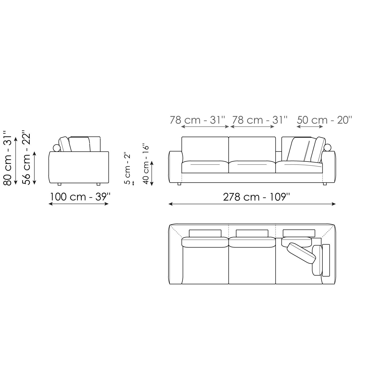 Ecksofa 278